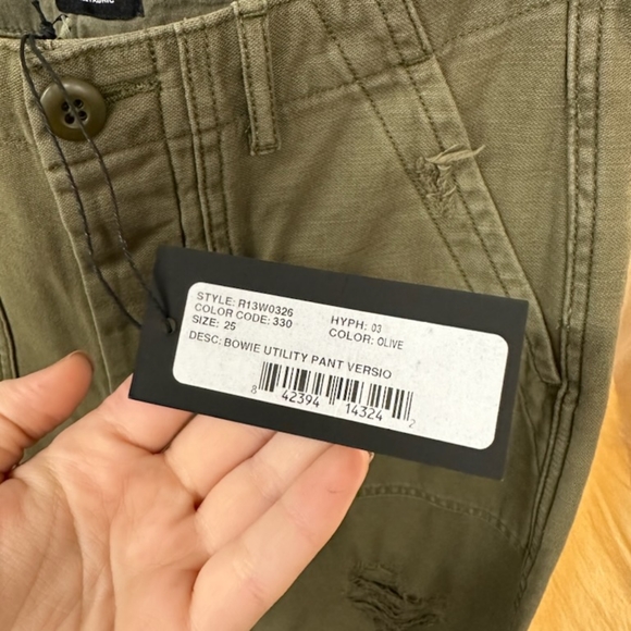 Nwt R13 utility pants - Picture 2 of 2